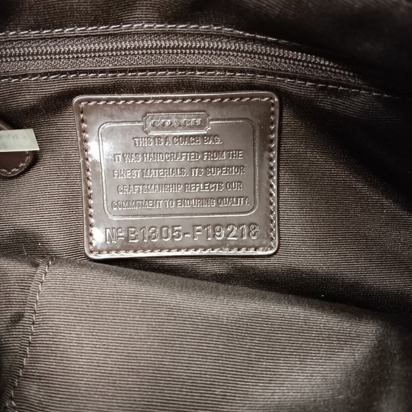 Vintage Monogram Coach Demi Shoulder Bag - Picture 5 of 5